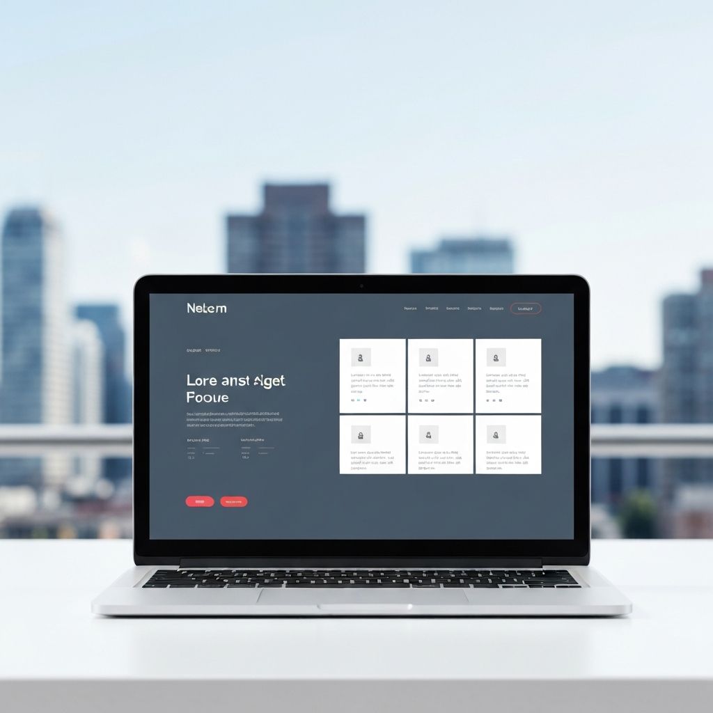 Commercial landing page